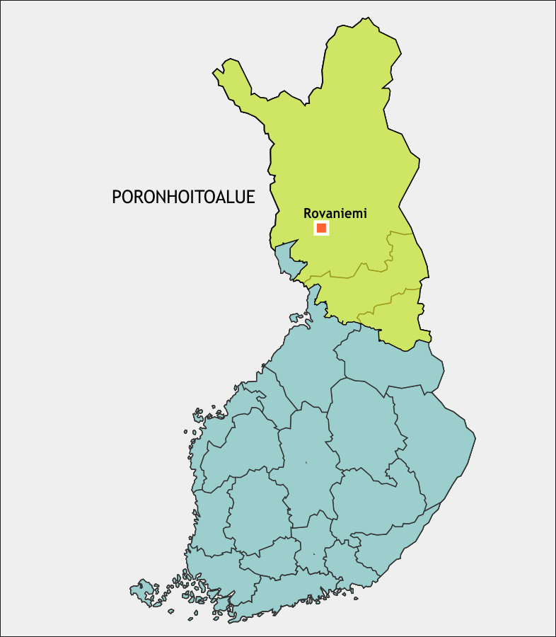 Suomen poronhoitoalue
